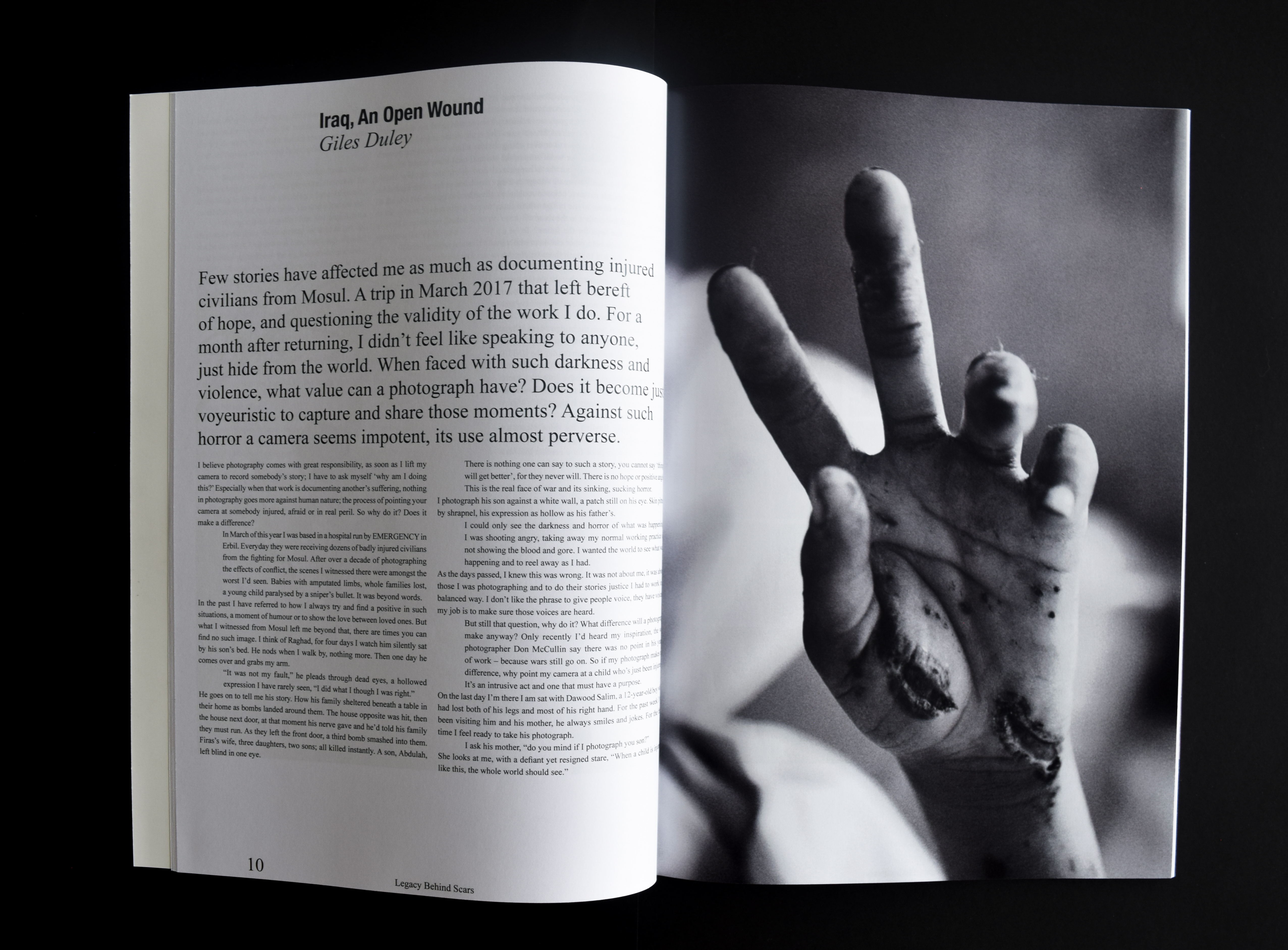 Editorial Design - Legacy Behind Scars