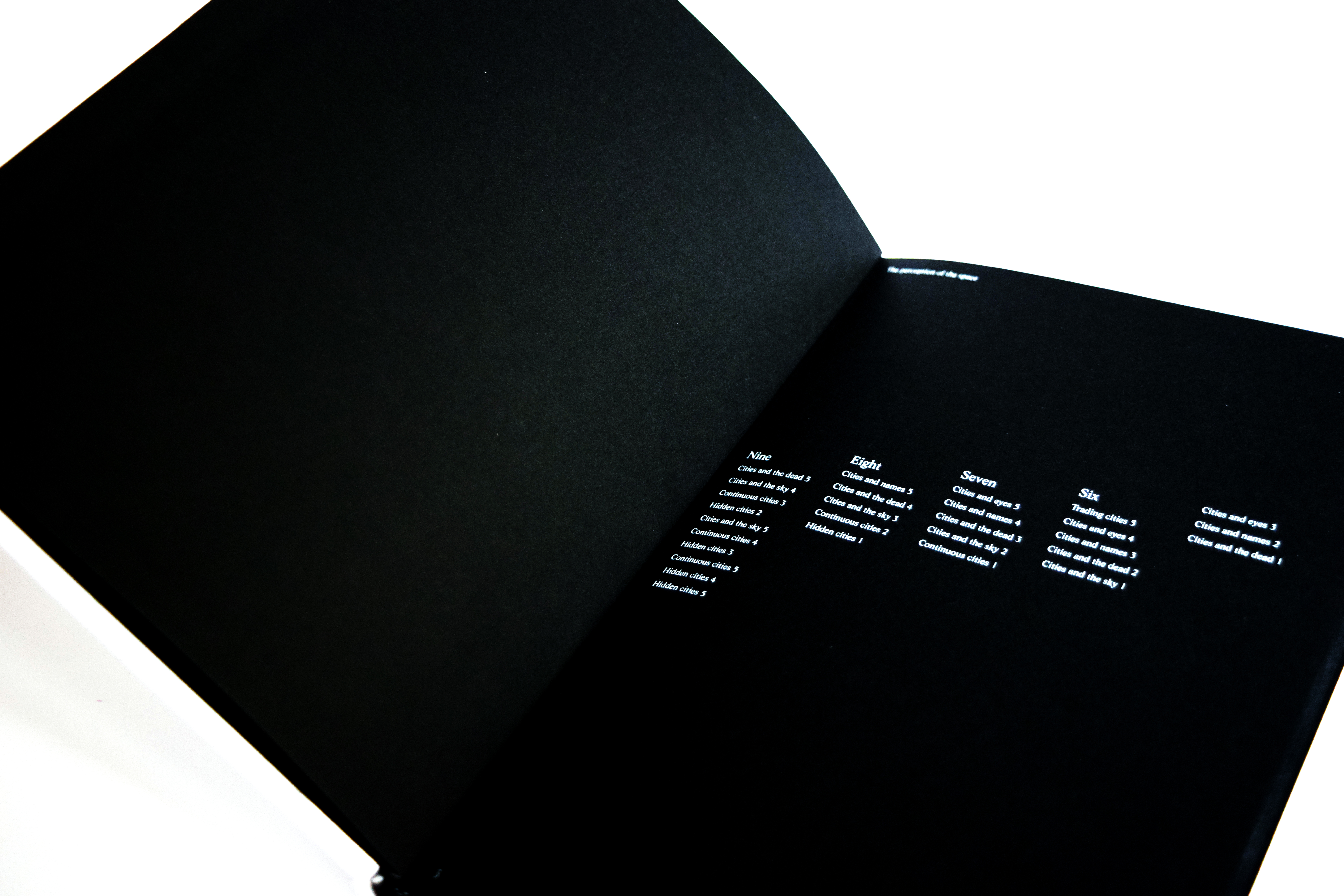 Editorial Design - The Perception of The Space